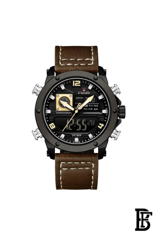 Naviforce NF9236 BYBN  Men's Analog Leather Watch image 0