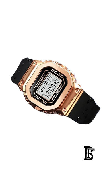 SKMEI  Digital Watch for Men Women Waterproof Outdoor Military Sports SK1769 Black-Gold image 2