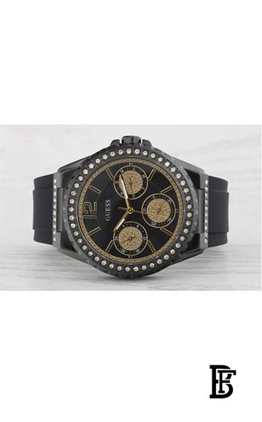 GUESSWomen's Analog Stainless Steel Clasp Round Wrist Watch W0846L1 image 3