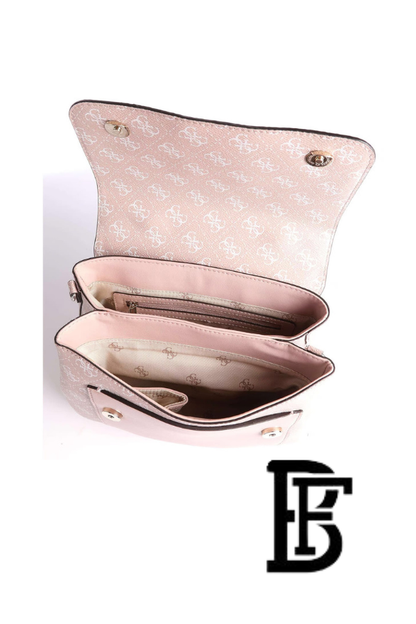Guess Pink Women Handbag Hwsg79 66180 Pink – Elegant Everyday Handbag image 7