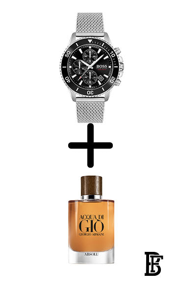 Hugo Boss Watch For Men 1513904 + Gift perfume Tester 30 ml image 0