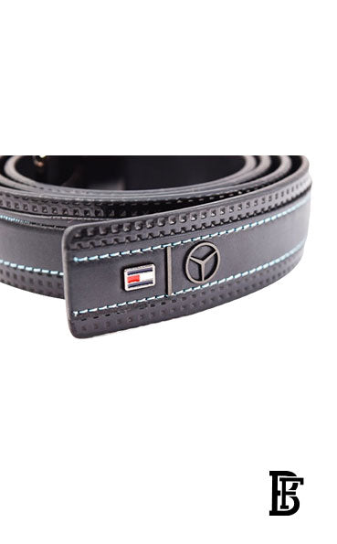 Men Belt By TOMMY HILFIGER &amp; MERCEDES BENZ thb2 image 3
