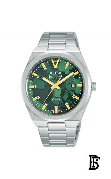 Alba AS9N35X Men's Stainless Steel Quartz  Analog Wrist Watch   Warranty from Elaraby Group image 0