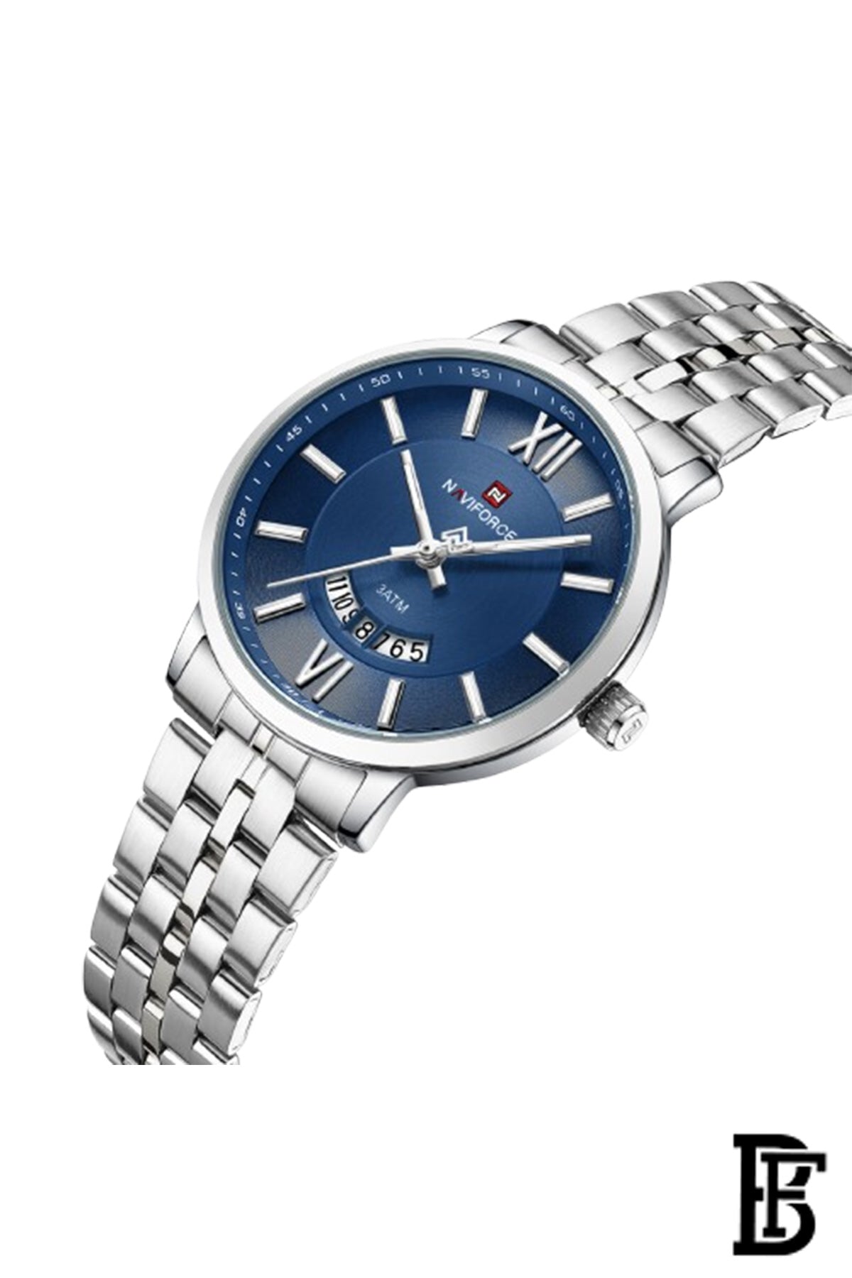 Naviforce NF9238L SBES     Women's Analog Stainless Steel Watch image 2