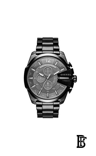 DIESEL Men's Round Shape Stainless Steel Chronograph Wrist Watch 51 mm - Black - DZ4355 image 1