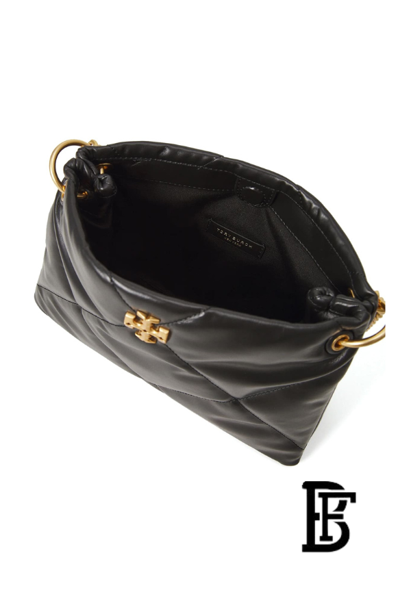 Tory Burch Black Leather Women Handbag 155235 001  – Elegant Everyday Shoulder Bag image 10