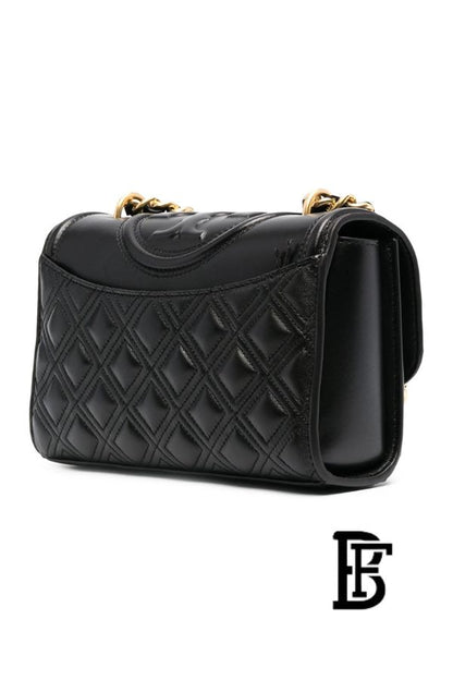 Tory Burch Black Leather Women Handbag 76997001 – Elegant Everyday Shoulder Bag image 6