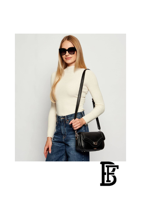 Guess Black Women Shoulder Bag Hwbg7993200 Bla  – Elegant Everyday Shoulder Bag image 12