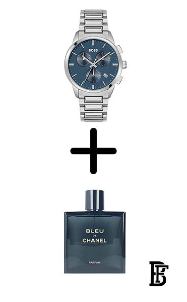 Hugo Boss Watch For Men 1513927 + Gift perfume Tester 30 ml image 0