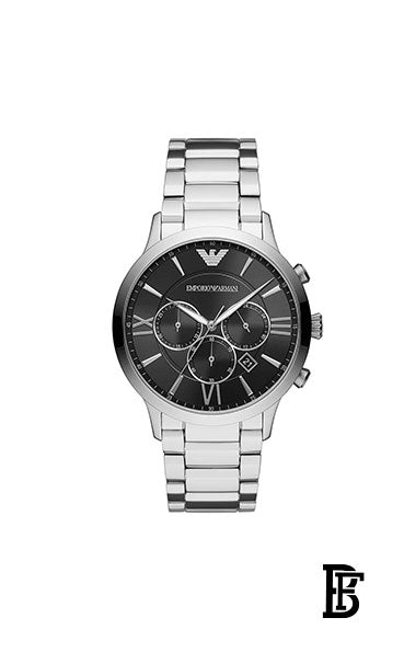 EMPORIO ARMANI Men's Giovanni Water Resistant Chronograph Watch AR11208 + Gift perfume Tester 30 ml image 2