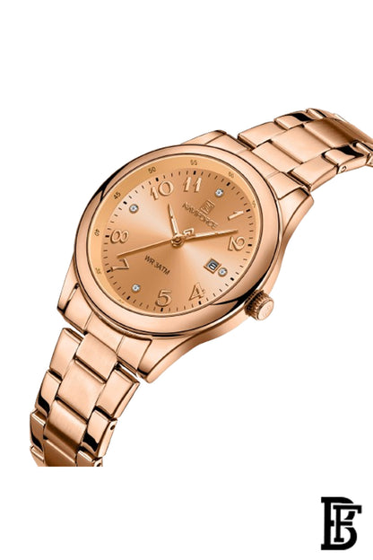 Naviforce NF5059 RGRG      Women's Analog Stainless Steel Watch image 2
