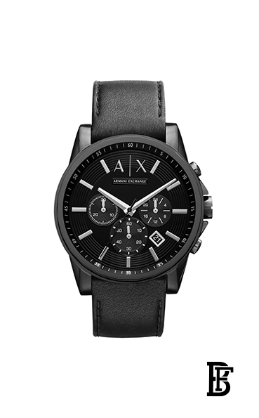 Armani Exchangemen Water Resistant Chronograph Watch AX2098 image 1