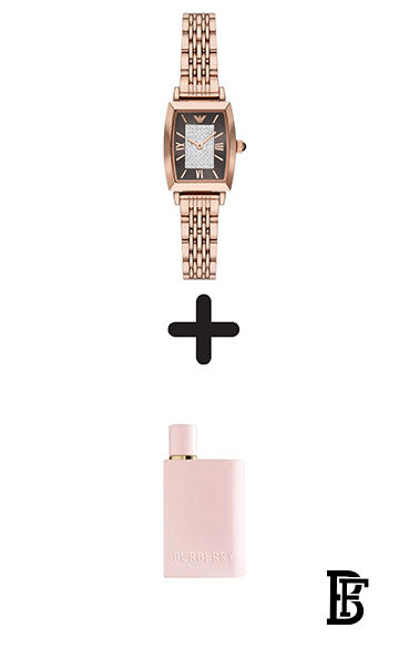 Armani Women’s analog Stainless Steel watch ar11407 + Gift perfume tester 30 ml image 1