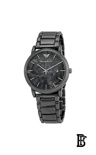 EMPORIO ARMANI Men's Metal Analog Wrist Watch AR11155 + Gift perfume Tester 30 ml image 2