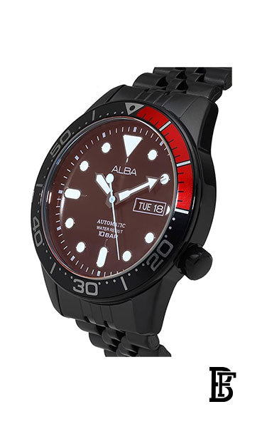 Alba AL4209X Men's Stainless Steel Automatic Analog Wrist Watch   Warranty from Elaraby Group image 2