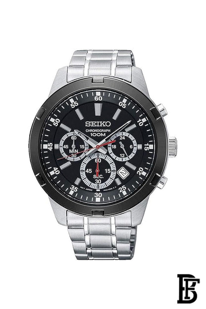 SEIKO  SKS611P1 Men's Stainless Steel Quartz CHRONOGRAPH  Wrist Watch      Warranty from Elaraby Group image 1