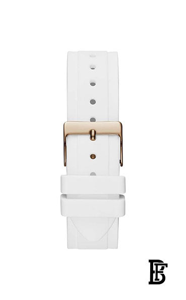 GUESS w1233l1 Women's Rubber Quartz  Analog Wrist Watch image 3