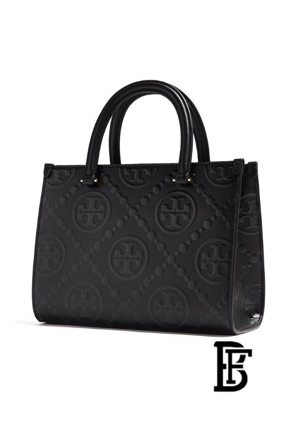 Tory Burch Black Leather Women Handbag 162013 001 – Elegant Everyday Shoulder Bag image 4