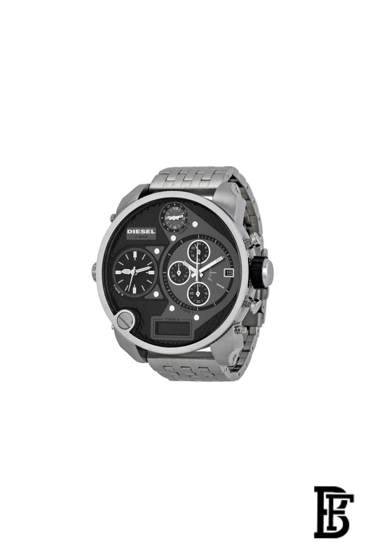 DIESEL men The Daddie Water Resistant Analog/Digital Watch DZ7221 image 1