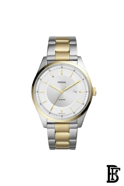 Fossil Men's Mathis Silver Round Stainless Steel Watch - FS5426 image 1