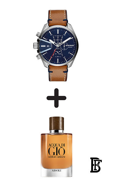 Diesel Men's MS9 Chrono - DZ4470 + Gift perfume Tester 30 ml image 0
