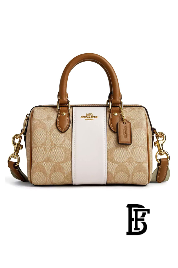 Coach Beige  Women Shoulder Bag Cr243  – Elegant Everyday Shoulder Bag image 1