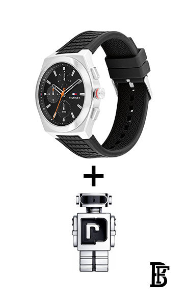 Tommy HIlfiger Watch For Men  1791898 + Gift perfume tester 30 ml image 0