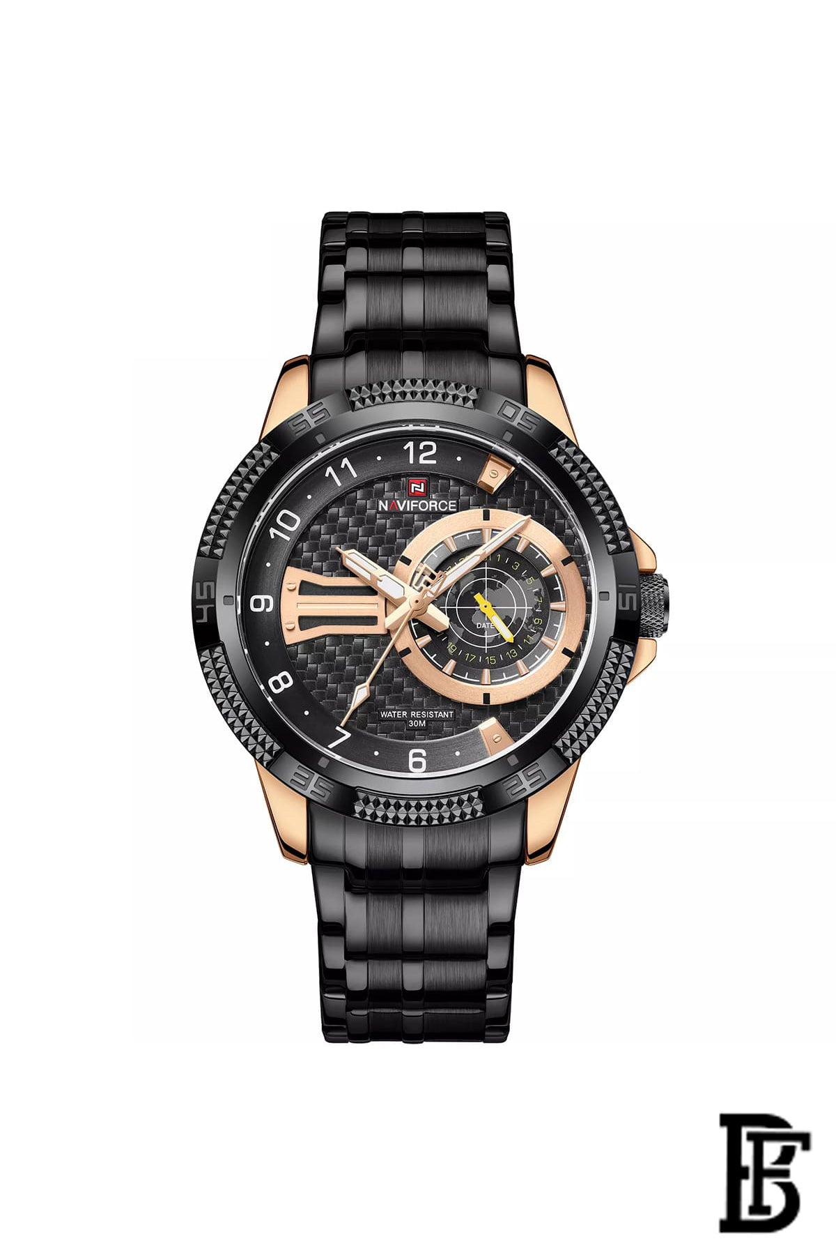 NAVIFORCE NF9206 RG/B      MEN'S Stainless Steel Analog Wrist Watch image 0