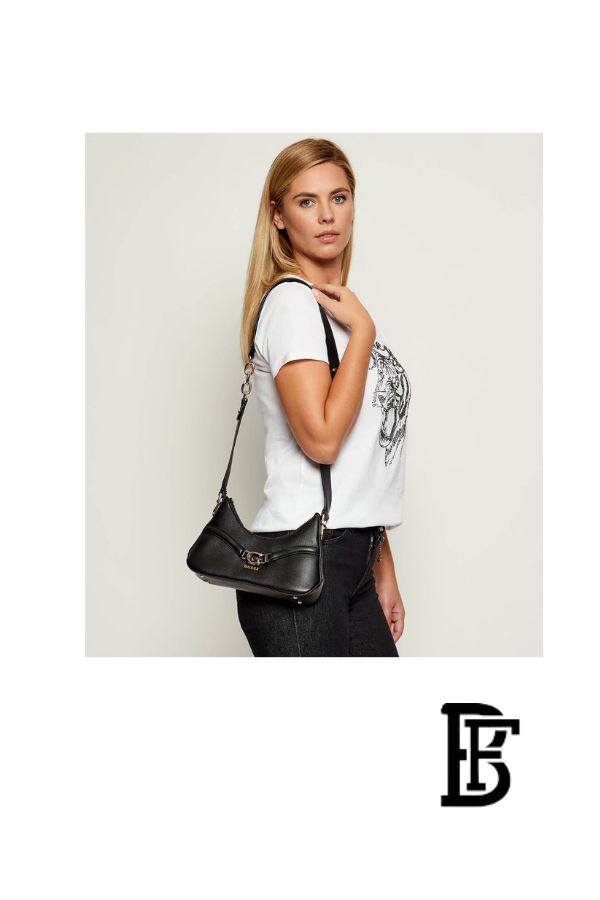 Guess Black Women Shoulder Bag Hwbg7993730 – Elegant Everyday Shoulder Bag image 7