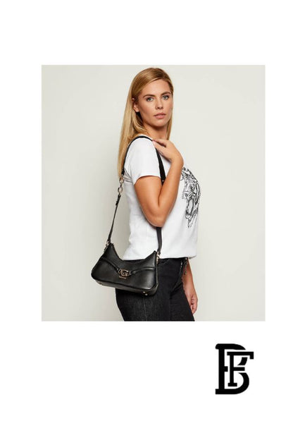 Guess Black Women Shoulder Bag Hwbg7993730 – Elegant Everyday Shoulder Bag image 7