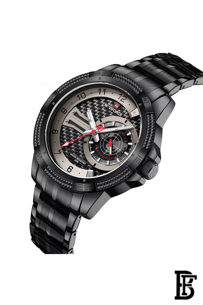NAVIFORCE NF9206 B/B      MEN'S Stainless Steel Analog Wrist Watch image 2