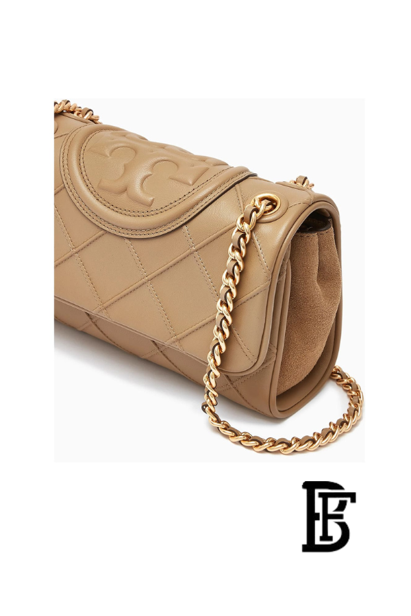 Tory Burch Women's Beige Leather Handbag 143249 200 - Stylish everyday shoulder bag image 6