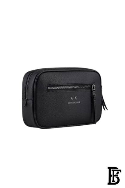Armani Exchange Toiletry Bag Black, black-Bag00003 image 2