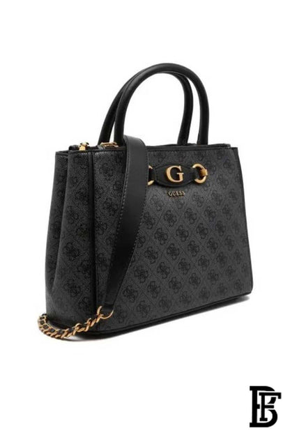GUESS Womens Izzy Satchel Bag Satchel image 1