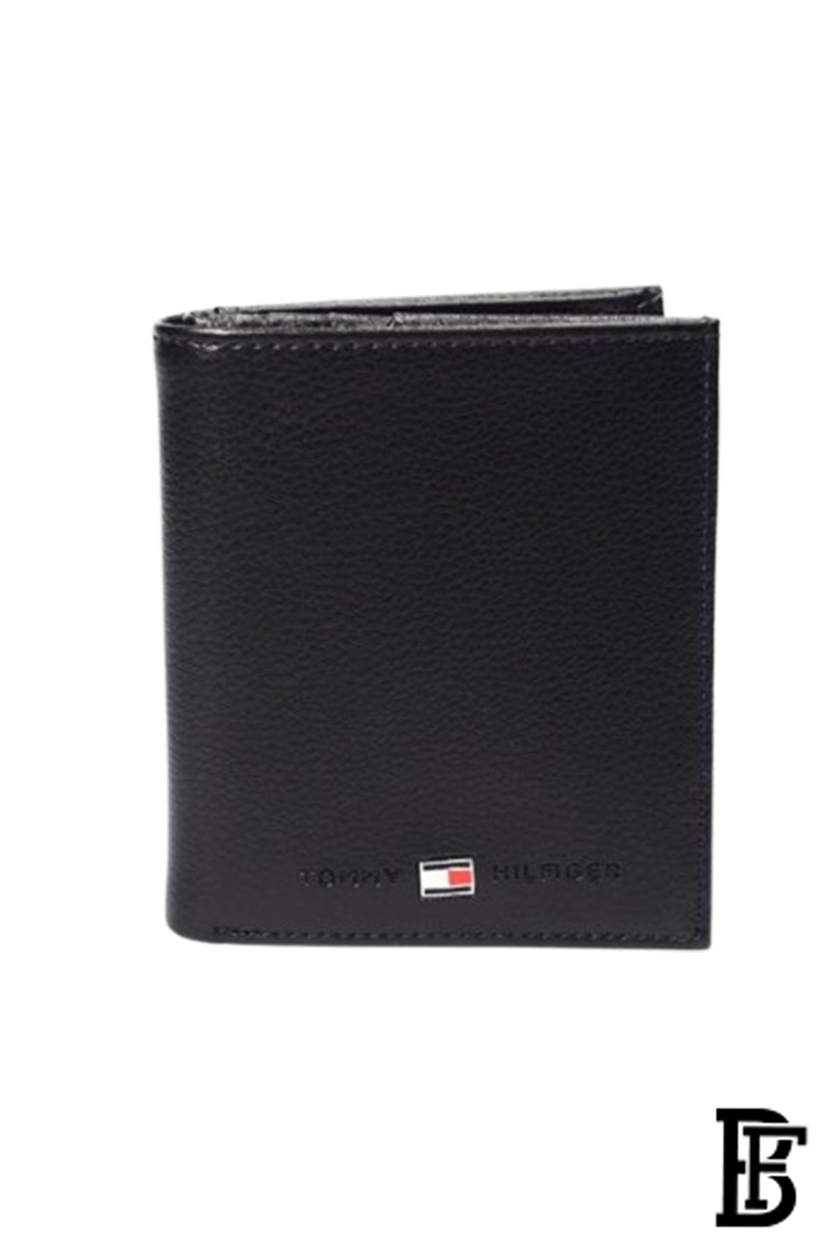 Tommy Hilfiger Men’s Trifold Wallet-Sleek and Slim Includes ID Window and Credit Card Holder black classic image 1