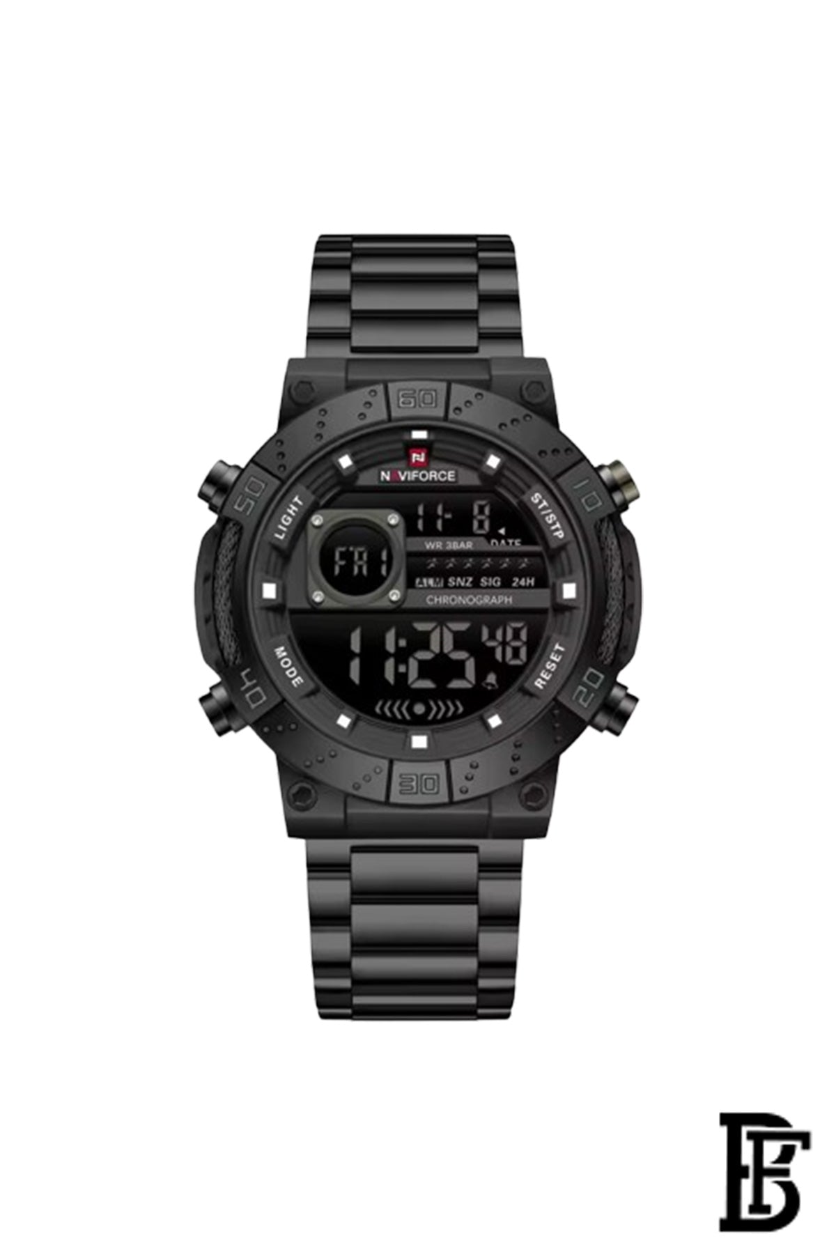 NAVIFORCE NF9241S  BBB  MEN'S Stainless Steel Analog Wrist Watch image 1