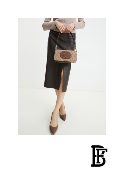 Guess brown Women Shoulder Bag Hwesg951321– Elegant Everyday Shoulder Bag image 15