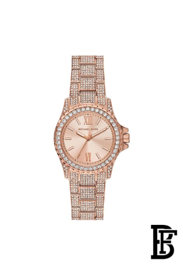 Michael Kors Mini Everest Women's Watch MKO1197 – Rose Gold Dial & Stainless Steel Strap image 0