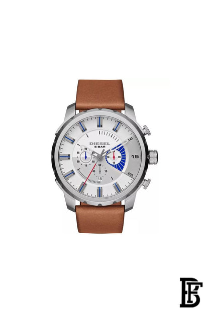 DIESEL men Leather Analog Wrist Watch DZ4357 image 1