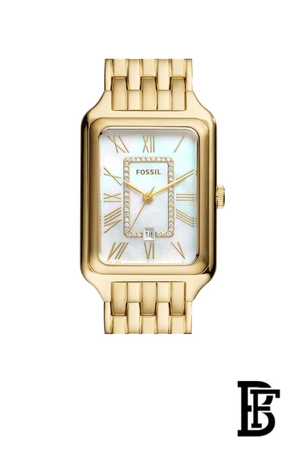 Fossil Raquel Three-Hand Date Gold-Tone Stainless Steel Watch - ES5304 image 3