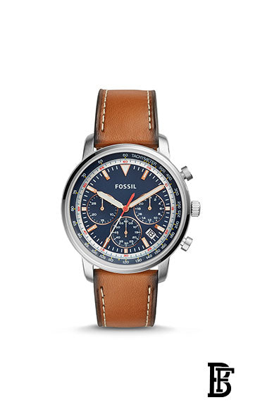 FOSSIL FS5414 Men's Goodwin Chrono Chronograph Watch  + Gift perfume tester 30 ml image 2
