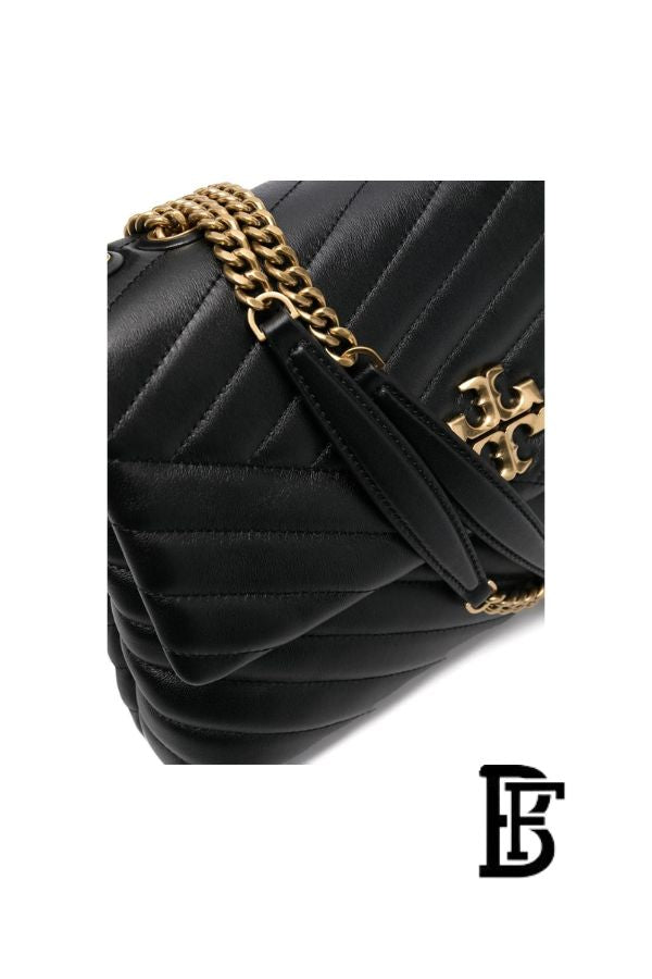 Tory Burch Black Leather Women Handbag 90452 001 – Elegant Everyday Shoulder Bag image 11