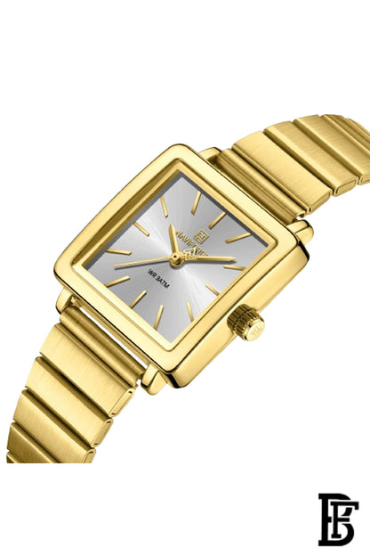 Naviforce NF5048 GWG    Women's Analog Stainless Steel Watch image 2