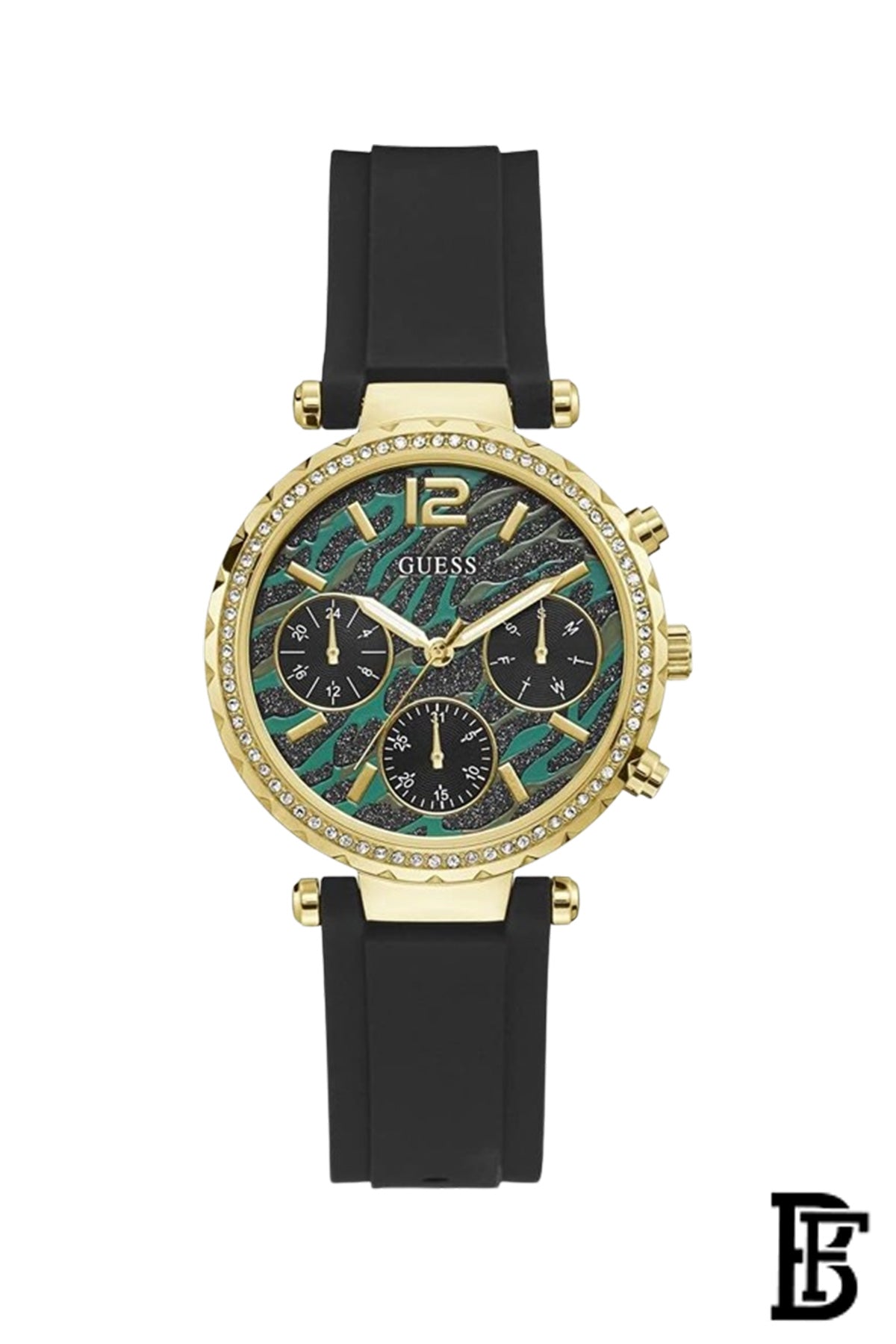Guess Women's Analog Silicone strap Watch GW0113L1 image 0