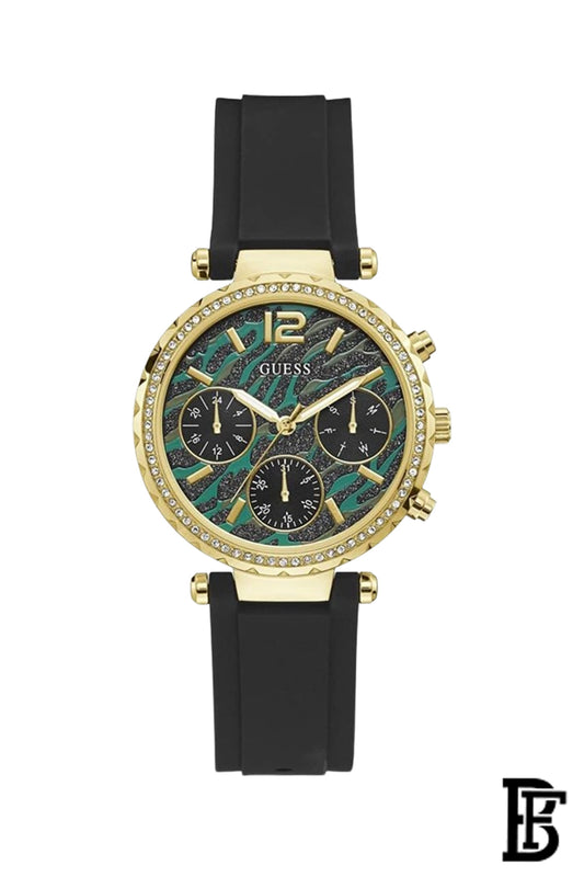 Guess Women's Analog Silicone strap Watch GW0113L1 image 0