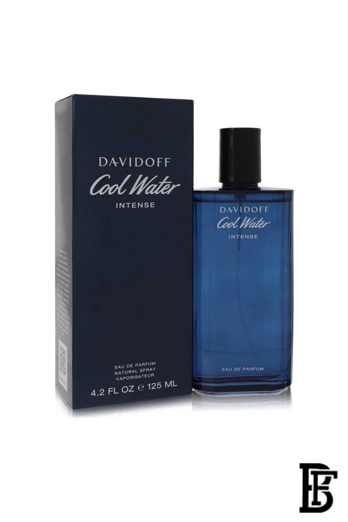 Cool Water Intense by Davidoff Eau De Parfum Spray 4.2 oz for Men 125ML ORIGINAL image 1