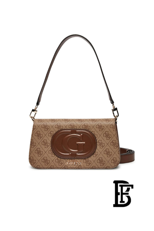 Guess brown Women Shoulder Bag Hwesg951321– Elegant Everyday Shoulder Bag image 1