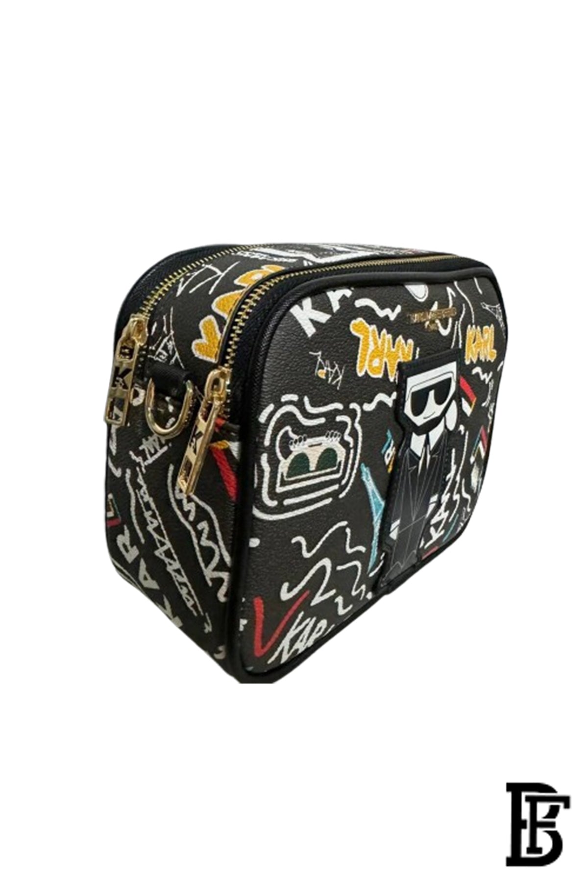 Karl Lagerfeld Maybelle Camera Crossbody - Black BAG0091 image 3