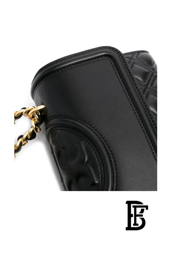 Tory Burch Black Leather Women Handbag 76997001 – Elegant Everyday Shoulder Bag image 8