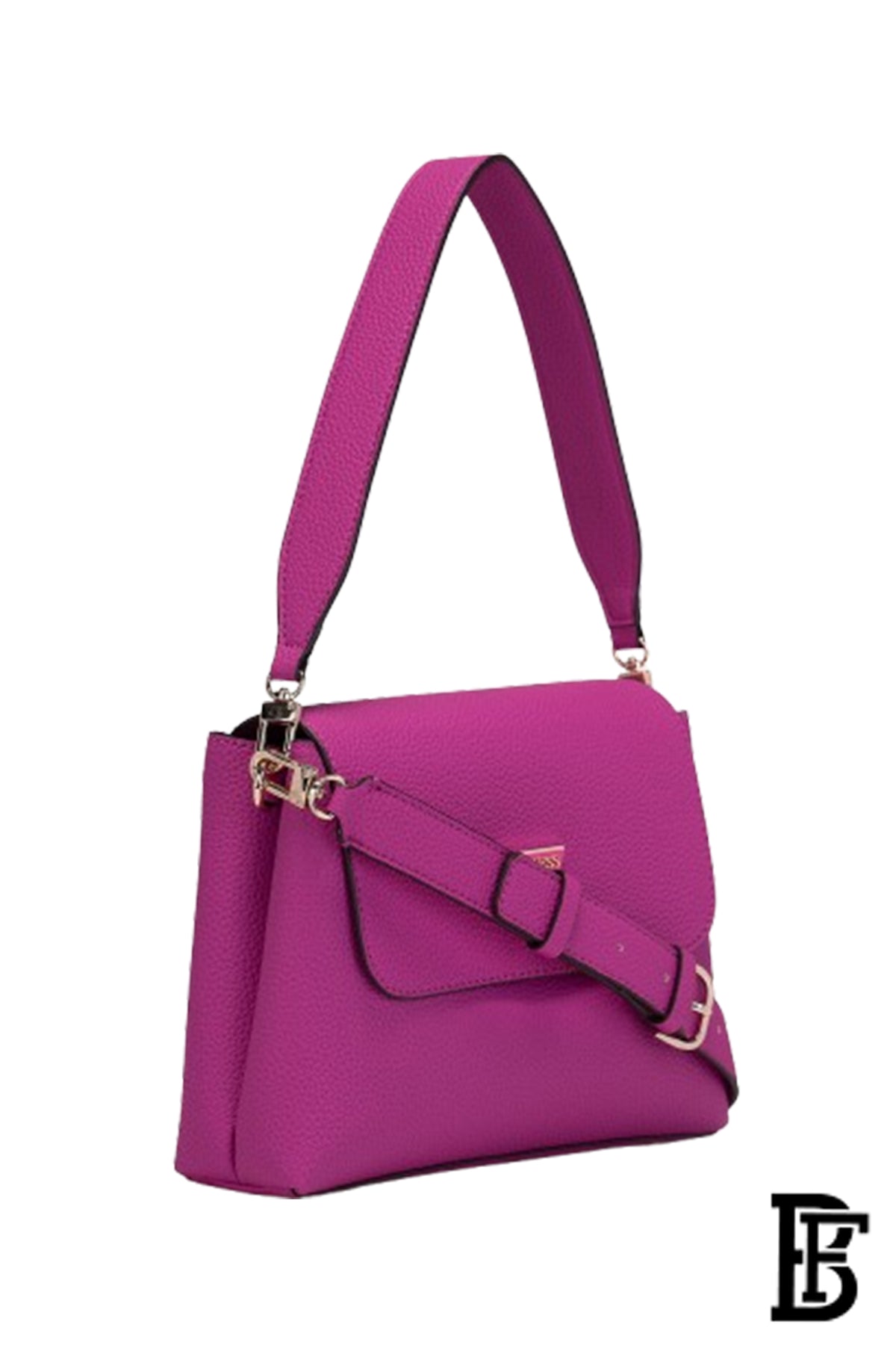 Shoulder bag with triangular logo image 2